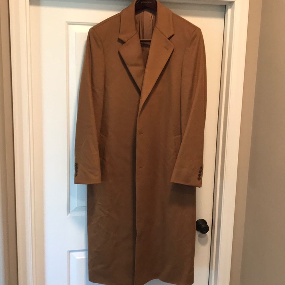 John W Nordstrom Wool Business Overcoat